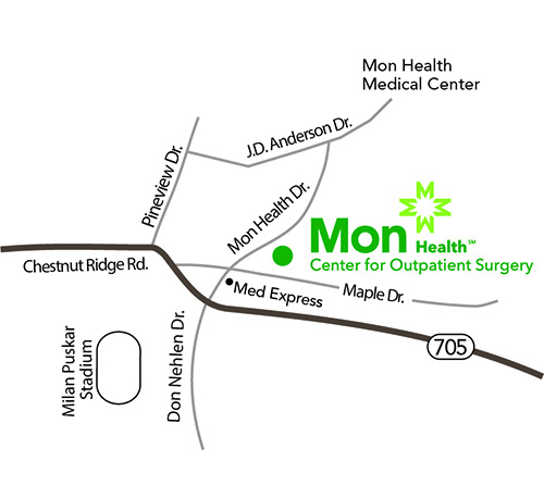 Mon Health Medical Park Location